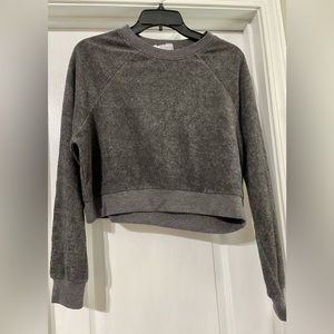 Double Zero Crop Sweatshirt Size S Preowned